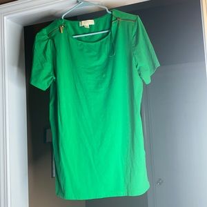 Green Micheal Kors Large shirt . Worn Once .